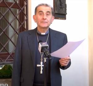 Gli auguri di Pasqua dell&#039;Arcivescovo -VIDEO-